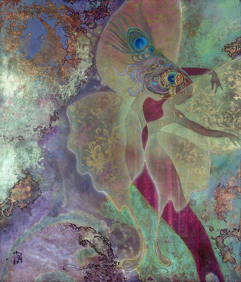 Dancing Fairy Painting by Ragen Mendenhall