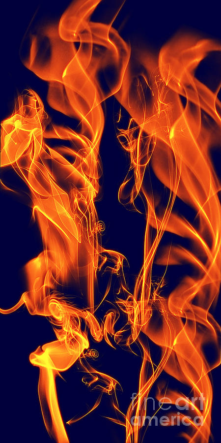 Dancing Fire I Digital Art by Clayton Bruster