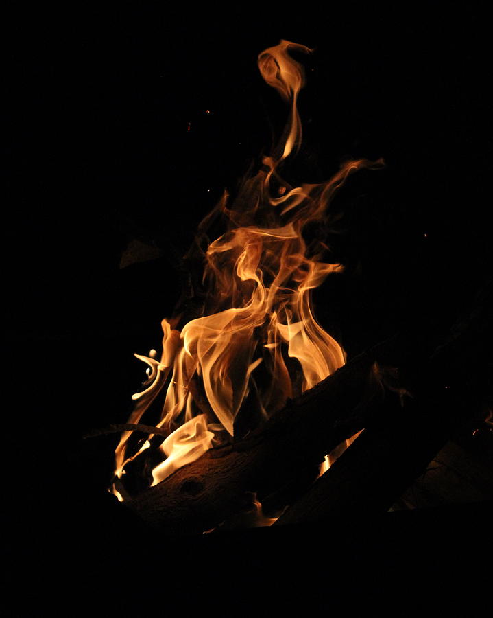 Dancing Flames Photograph by Beth Vincent
