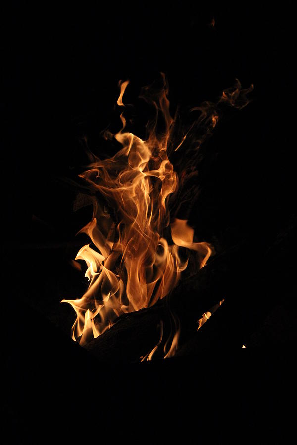 Dancing Flames II Photograph by Beth Vincent