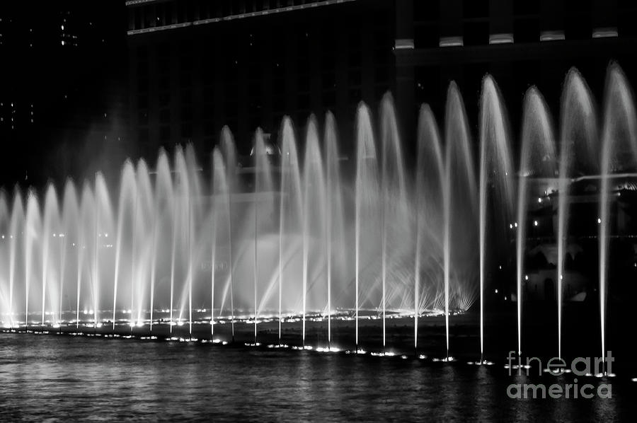 Dancing Fountain 2 Photograph by Bob Phillips