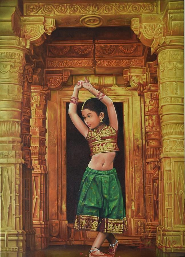 Dancing Girl Painting
