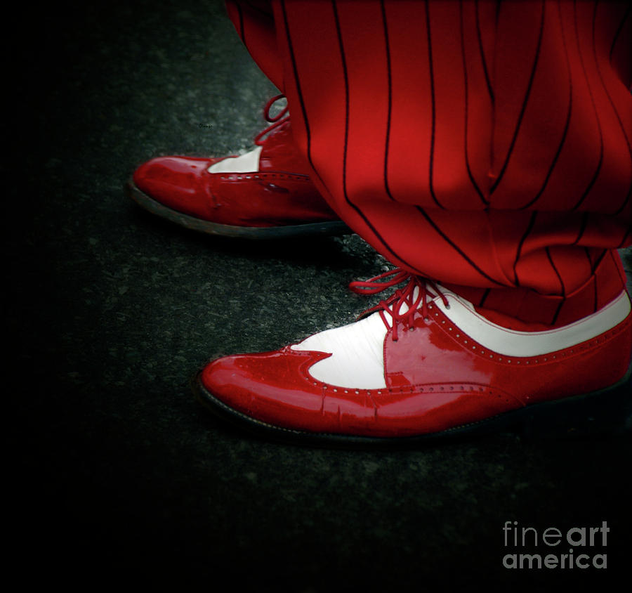 Shoes Photograph - Dancing in Retro  by Steven Digman