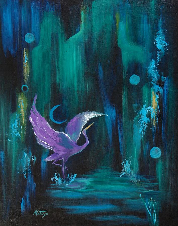 Dancing In The Dark Painting by Nataya Crow