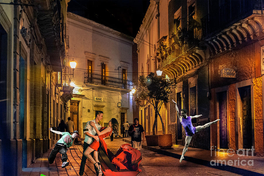 Dancing in the Street Photograph by Barry Weiss
