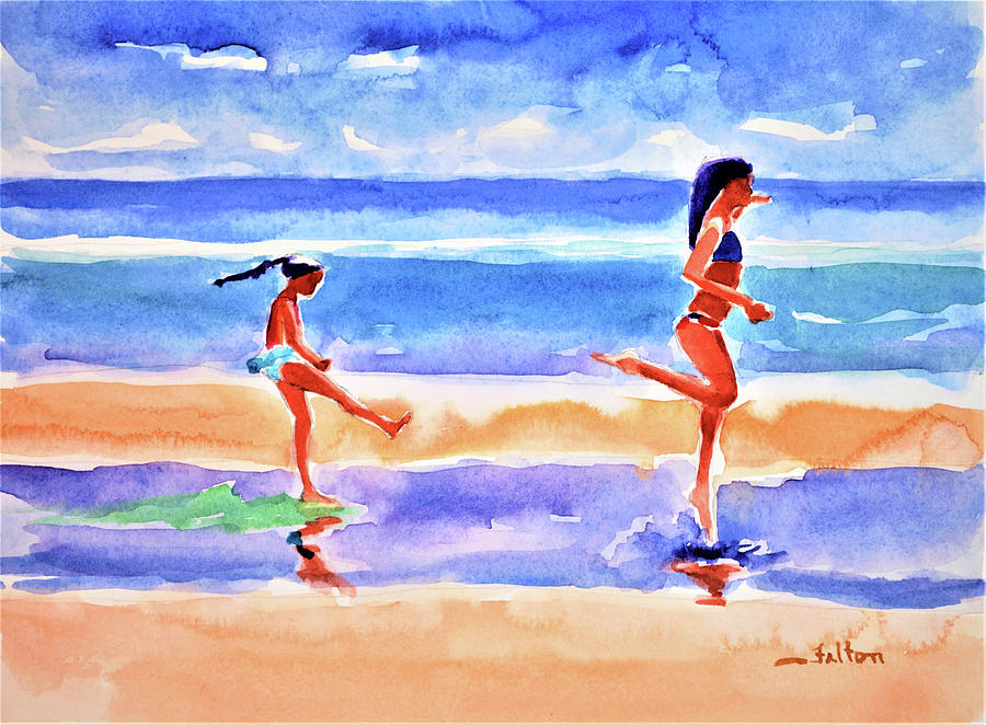 Dancing in the surf by Julianne Felton Dancing in the surf by Julianne Felton