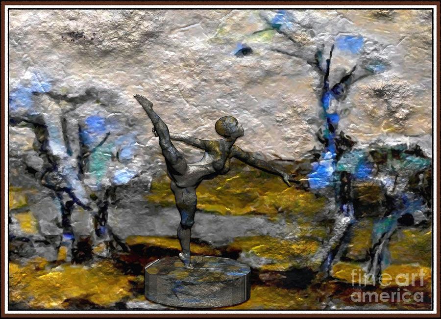 Impressionism Painting - Dancing Nature by Pemaro