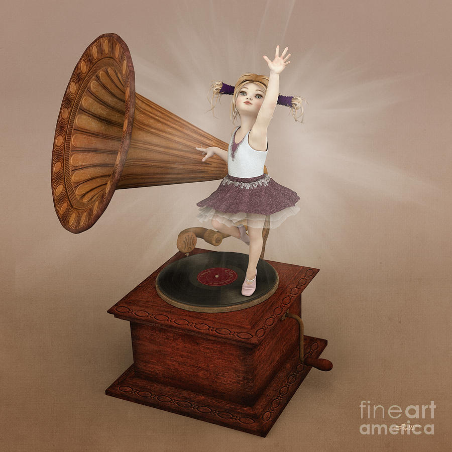Dancing Queen Digital Art by Jutta Maria Pusl