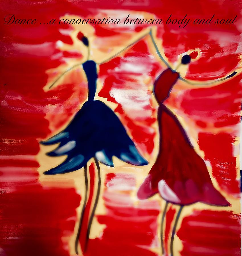 Dancing Painting - Dancing by Rax S