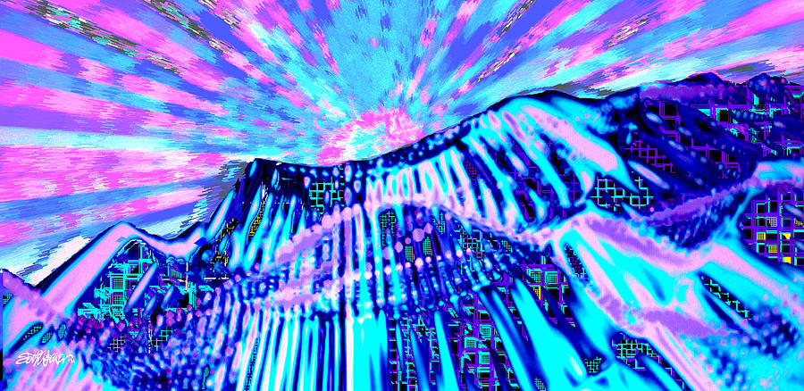 Aurora Borealis Digital Art - Dancing Sky by Seth Weaver