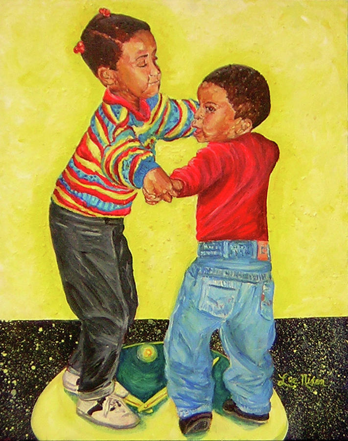 Dancing The Night Away Painting by Lee Nixon