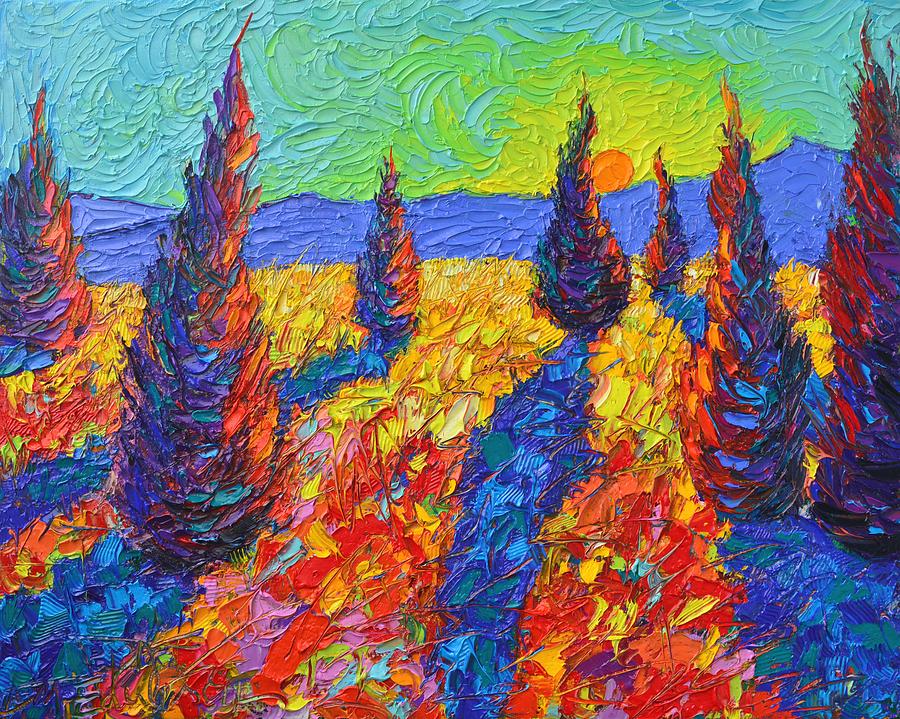 Impressionist Paintings Of Trees