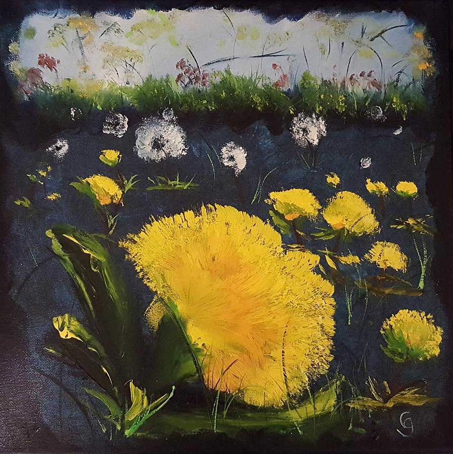 Dandelions           26 Painting by Cheryl Nancy Ann Gordon