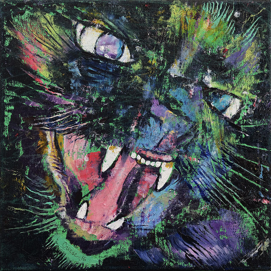 Ferocious Painting by Michael Creese - Fine Art America