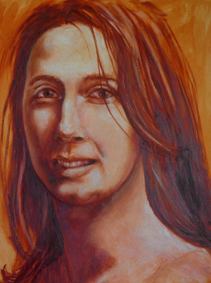 Dani Painting by Ida Eriksen