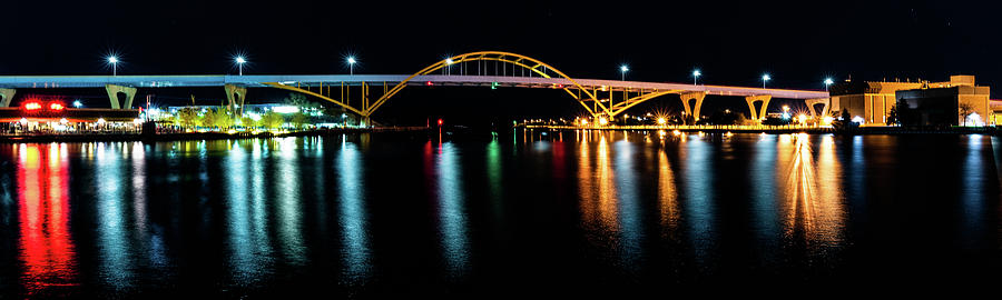 Daniel Hoan Memorial Bridge Photograph by Randy Scherkenbach