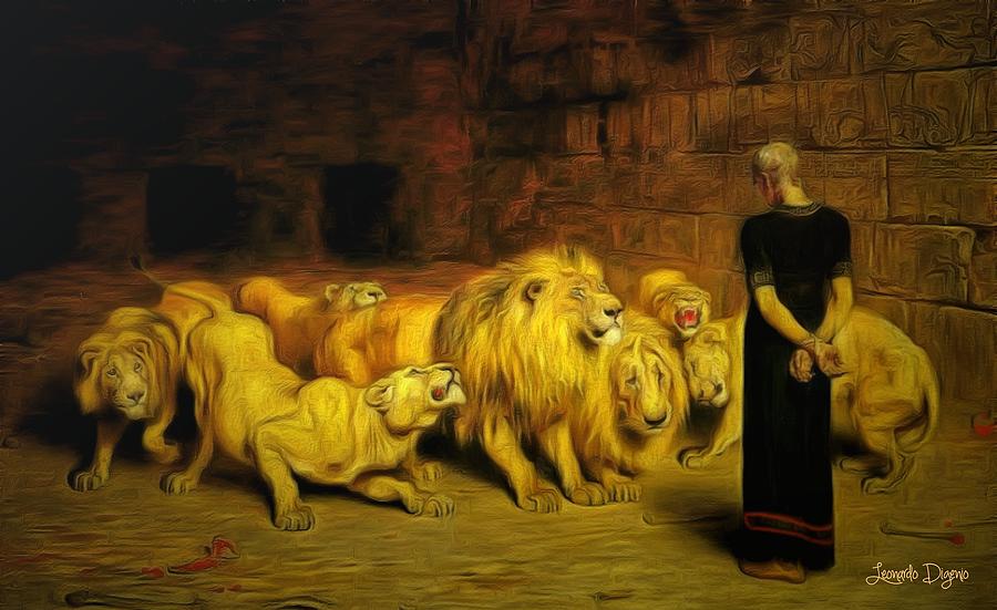 Daniel And The Lions Den Clip Art