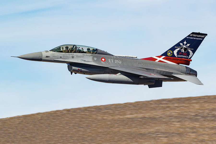 Danish Air Force F-16 Photograph by Rick Pisio