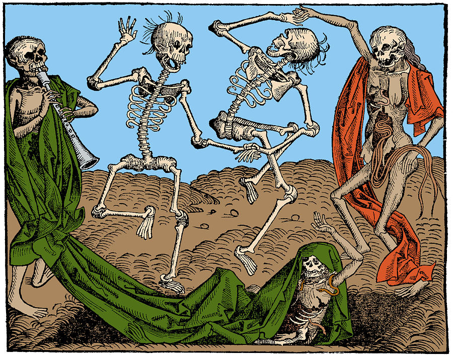 Danse Macabre 1493 Photograph by Science Source