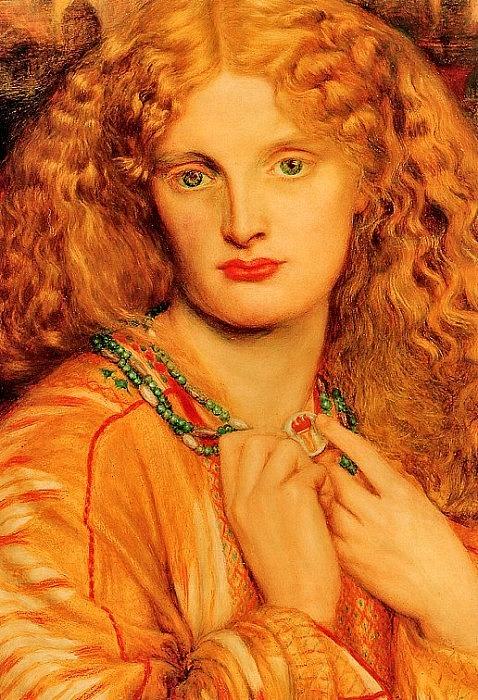 Dante Gabriel Rossetti Helen Of Troy De Dante Gabriel Rossetti Digital Art By Eloisa Mannion 6548