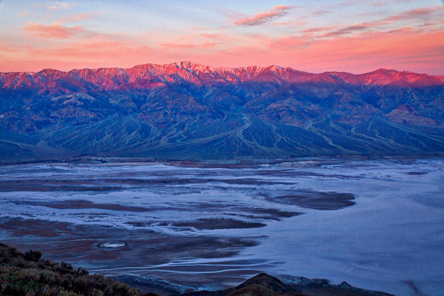 Mountain Photograph - Dantes View Dawn #2 - Death Valley by Stuart Litoff