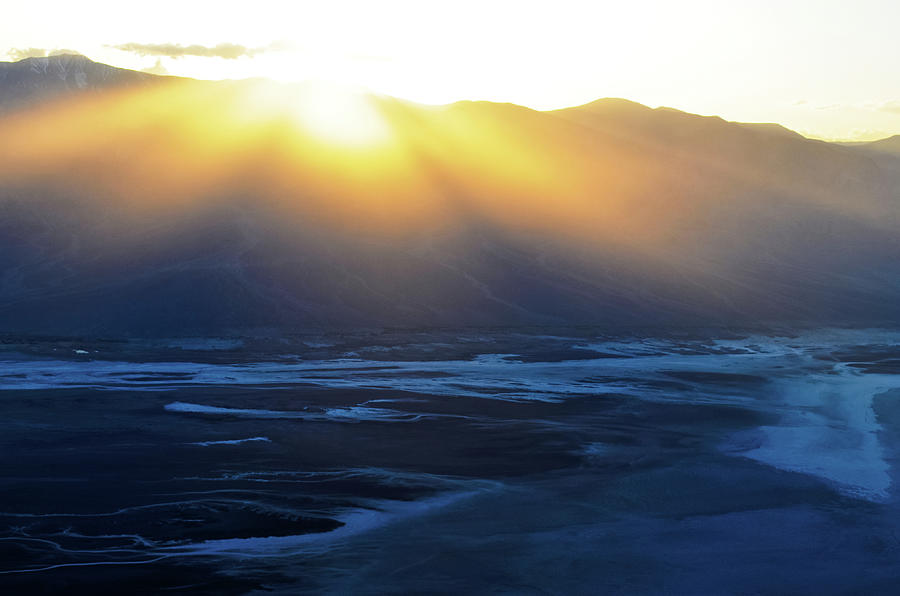 Dantes View Death Valley Sunset Photograph by Kyle Hanson