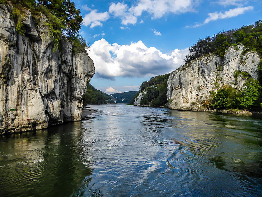 Danube Gorge Photograph by Pamela Newcomb
