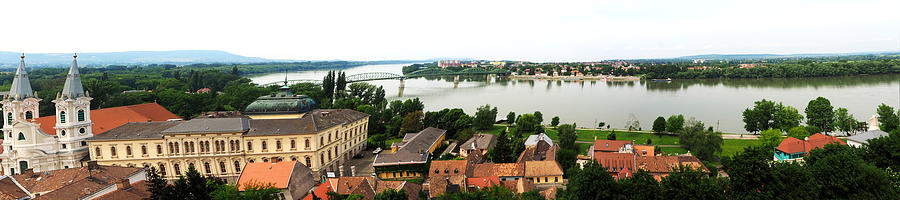 Danube River at Esztergom 2 Photograph by C H Apperson