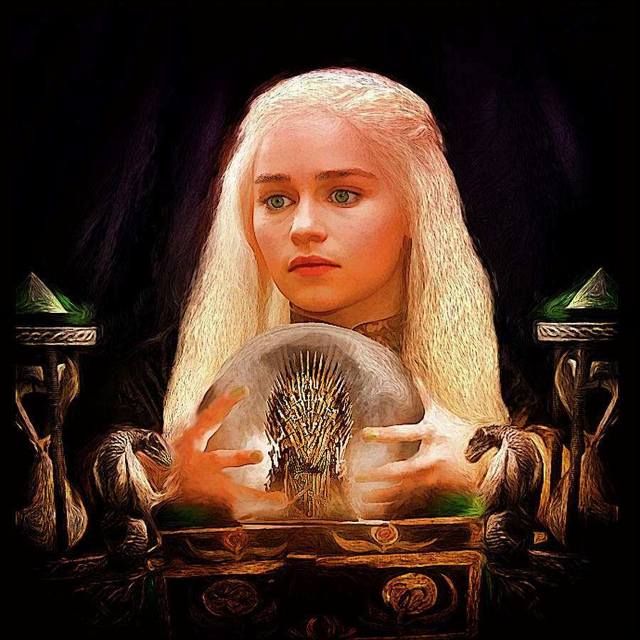 Dany Painting by Michael Cleere