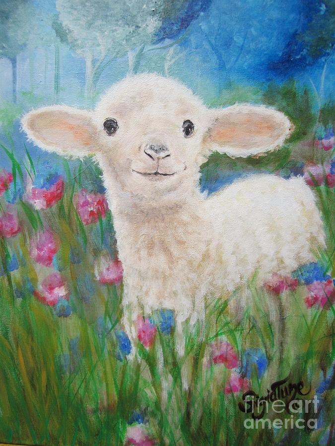 Flower Painting - Flying Lamb Productions     Daphne Star in the Tall Grass by Sigrid Tune