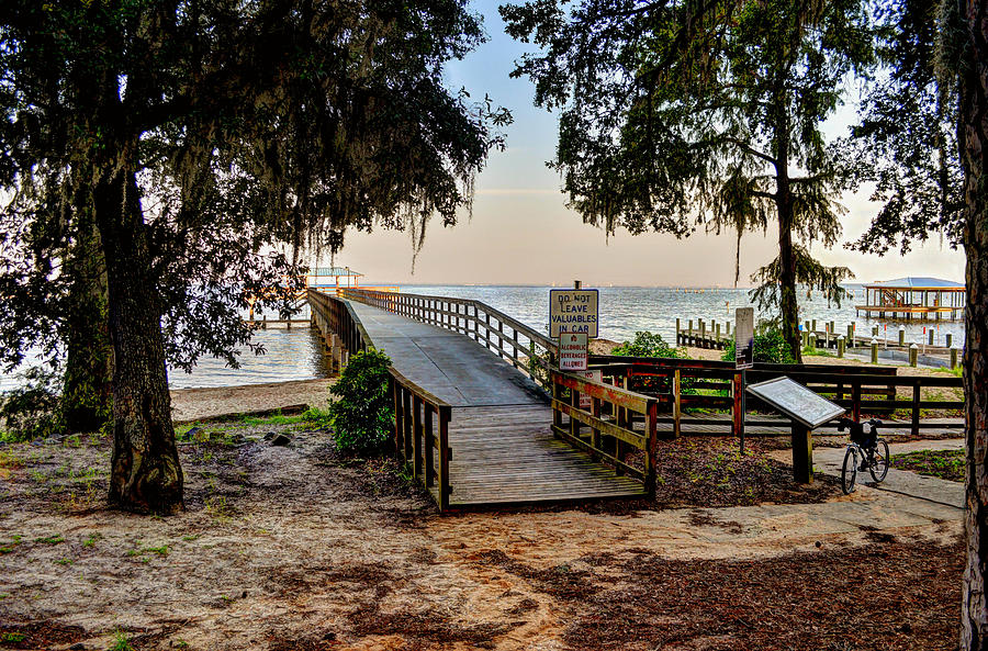 Daphne Water Front Park Photograph by Michael Thomas