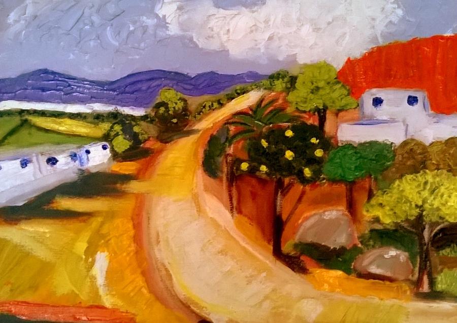 Dar Manchar Painting by Rusty Gladdish