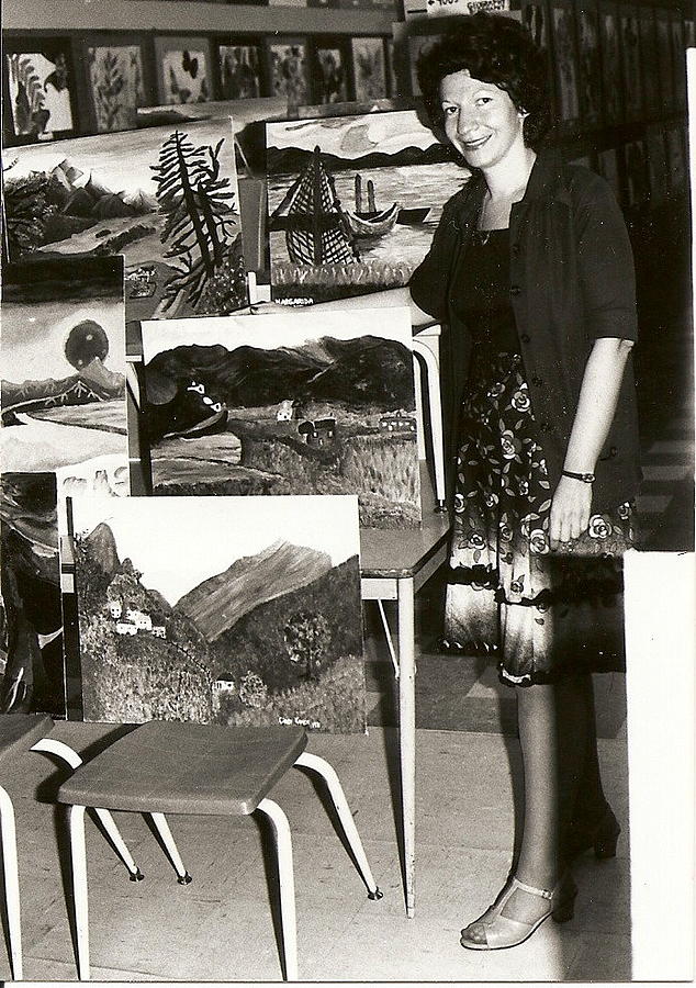 Darcy Mcgee Fine And Performing Art School Painting Exhibition Carole Spandau Artist Teacher Photograph by Carole Spandau