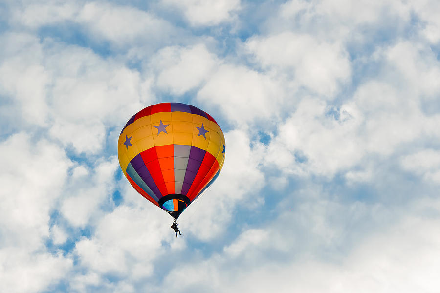 Hot Air Balloon Photograph - Dare to Dream by Brenda Giasson
