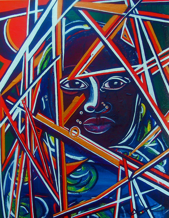 Darfur Painting - Darfur - Lady Hope by Valerie Wolf Darfur Painting - Darfur - Lady Hope by Valerie Wolf