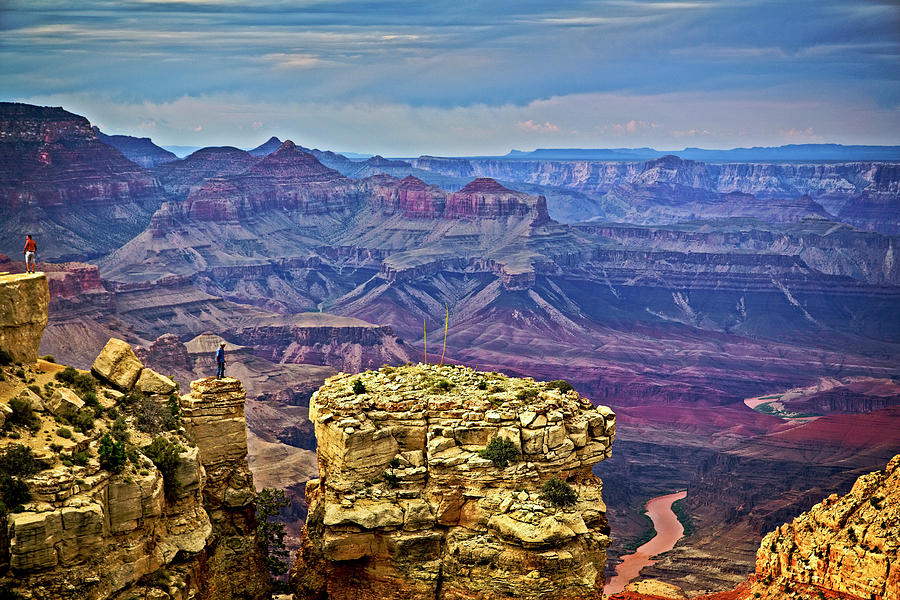 Daring at the Grand Canyon Photograph by Levin Rodriguez