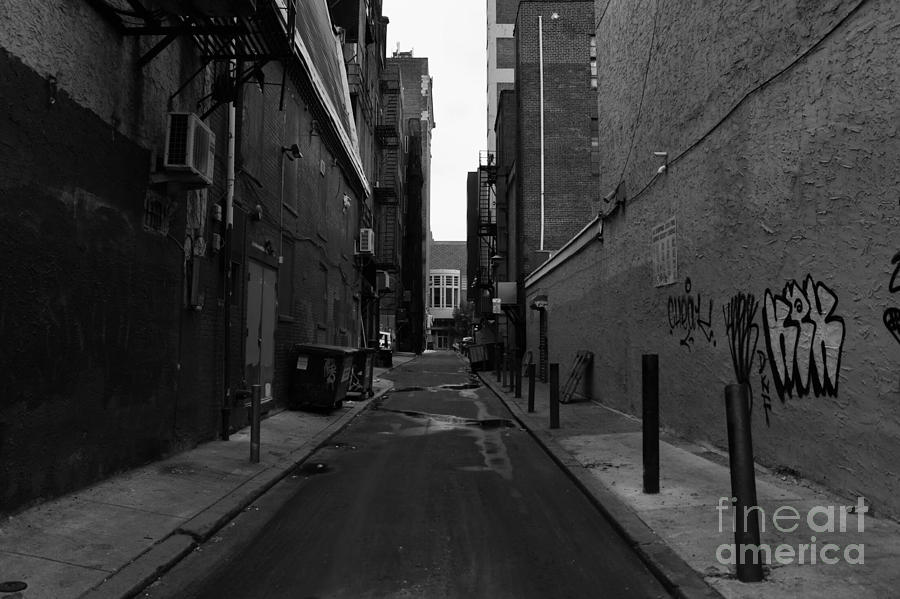 Dark Alley Photograph