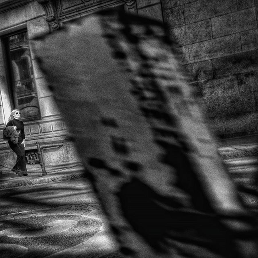 City Photograph - Dark Blondie
#woman #walk #street by Rafa Rivas