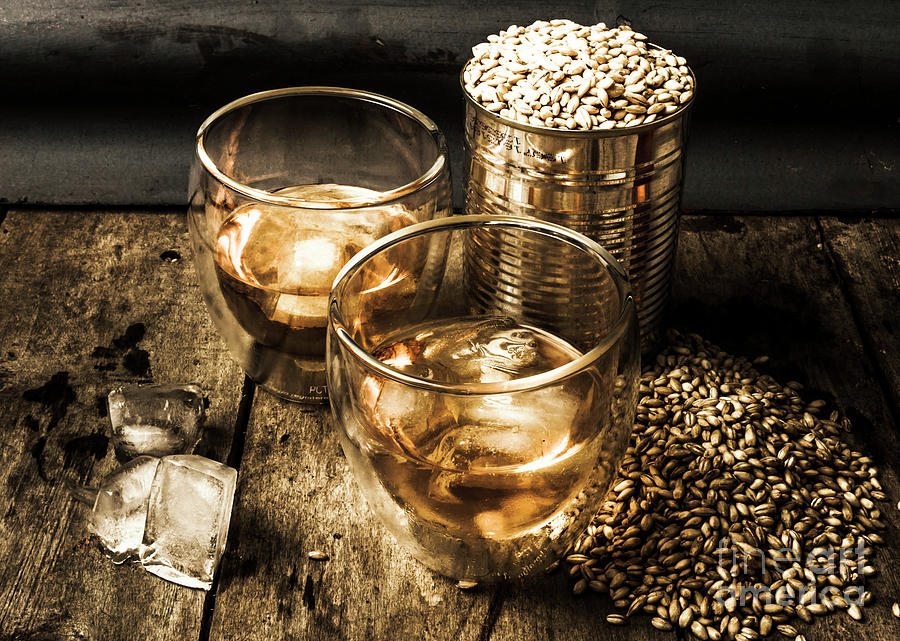 Dark bourbon whiskey  Photograph by Jorgo Photography