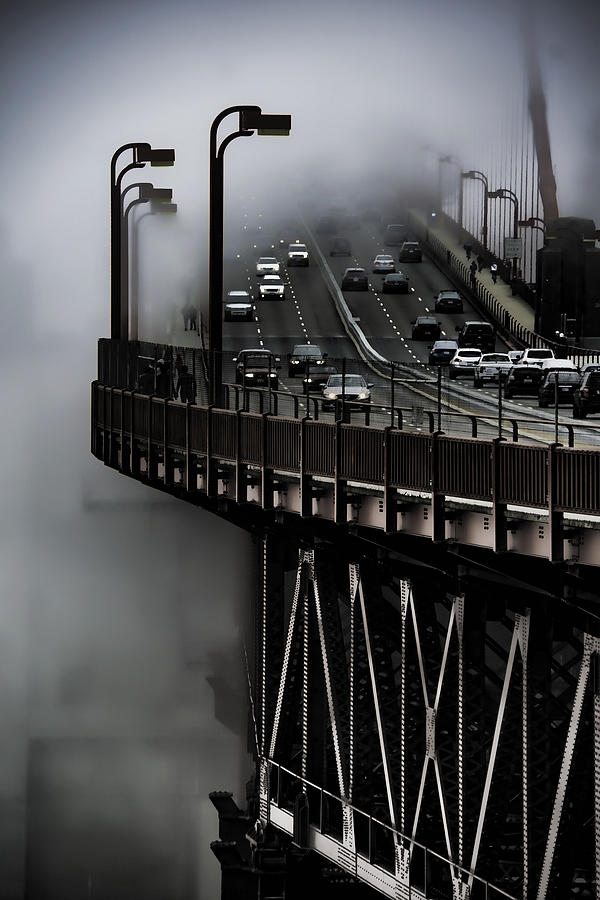 Bridge Photograph - Dark Bridge by Clarence Alford