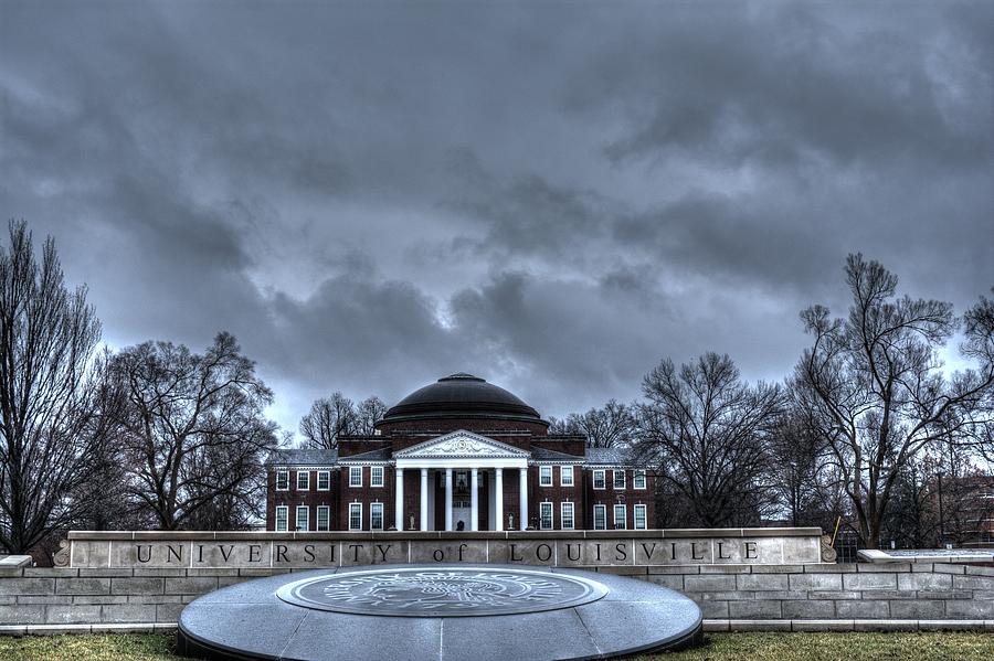 Dark Clouds of UofL Photograph by FineArtRoyal Joshua Mimbs
