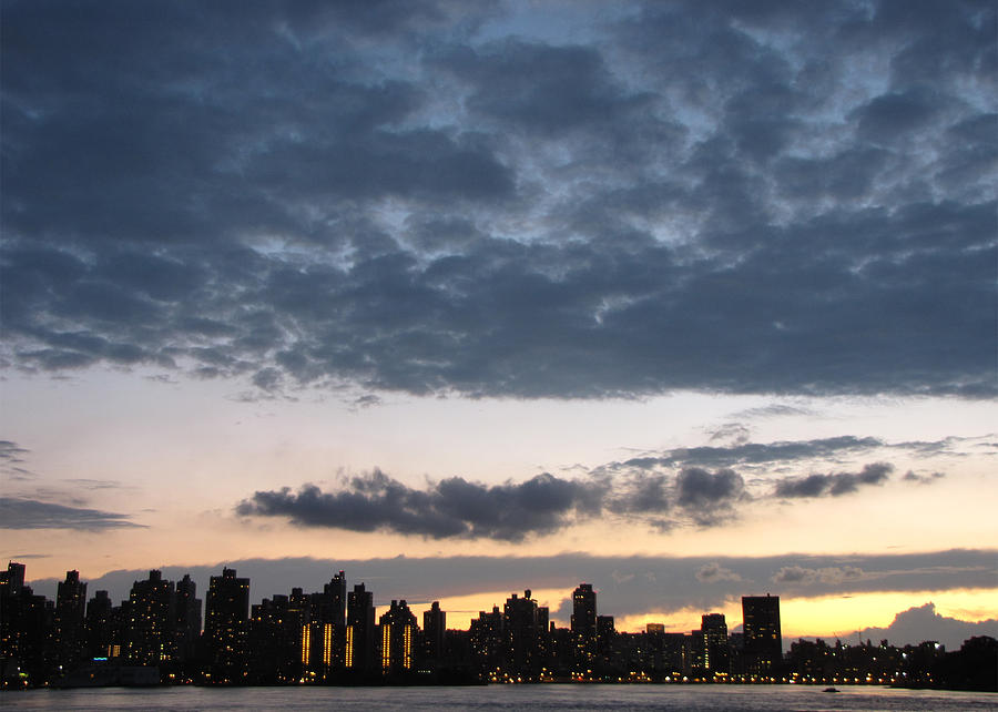 Dark Clouds Over NYC Photograph by Peter Aiello - Fine Art America