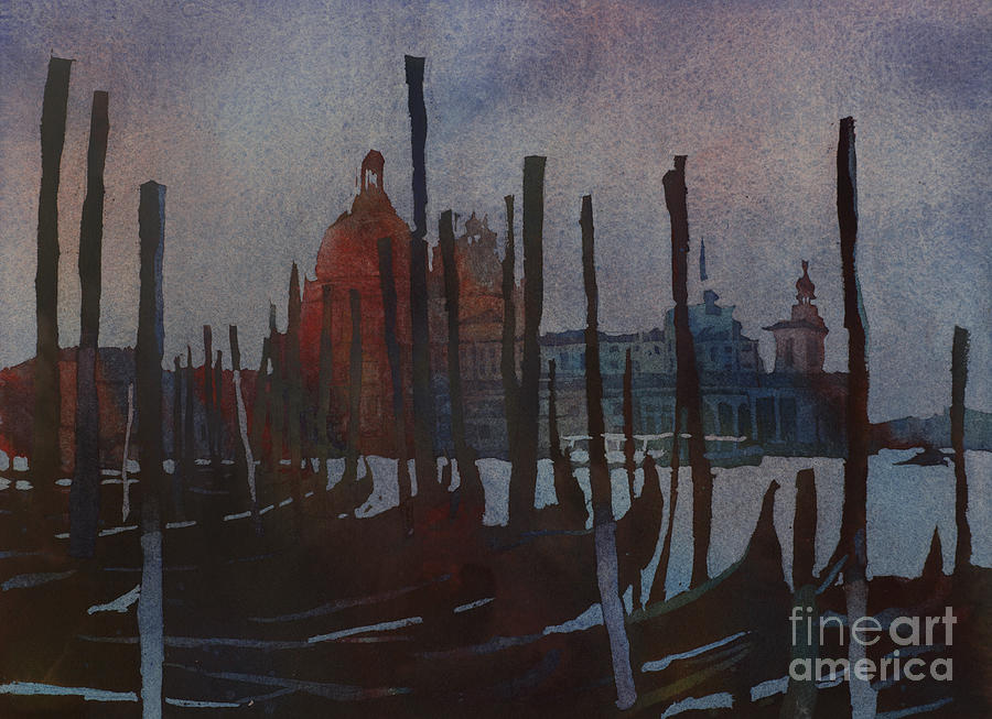 Dark Day in Venice Painting by Ryan Fox
