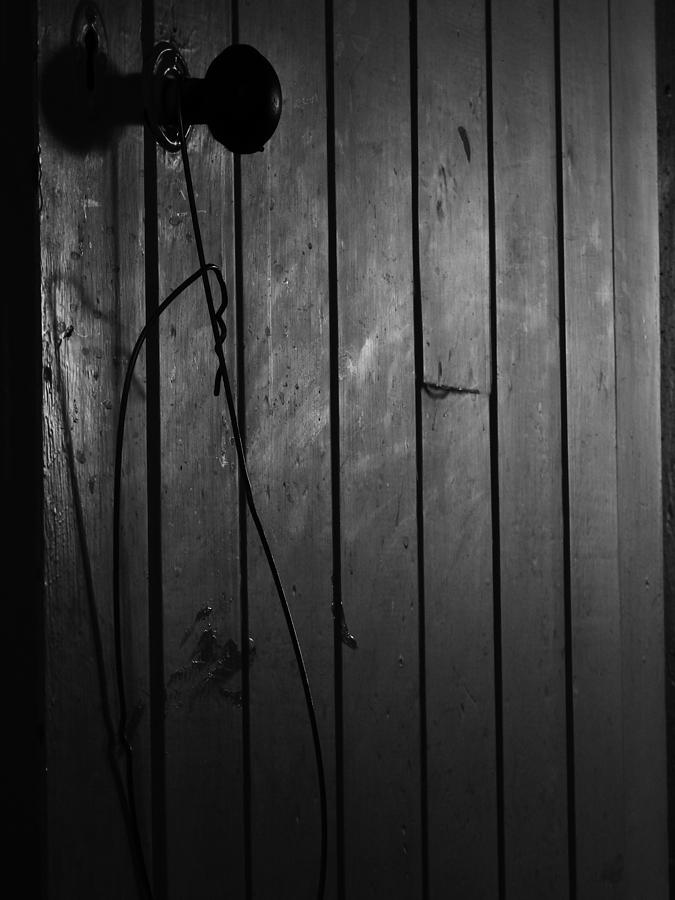 Dark Door Photograph by Mark Blauhoefer