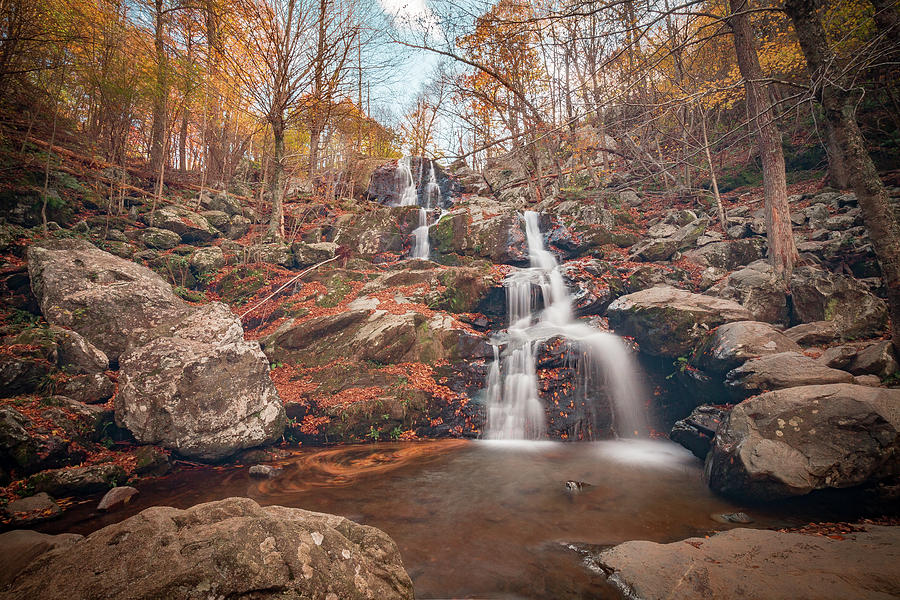 Dark Hollow Falls Photograph by Chris Marcussen - Pixels