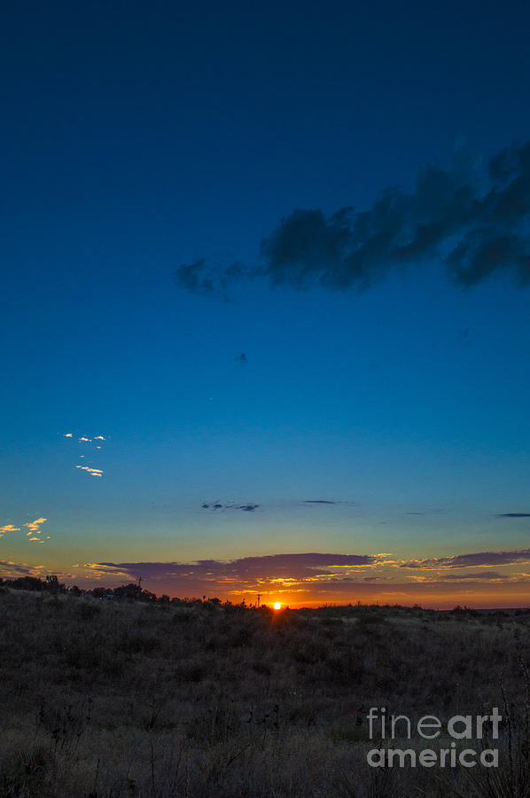 Dark Nebraska Sunrise Photograph by Jackrabbit Pollack - Fine Art America