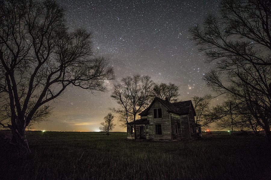 Dark Places on the Prairie  Photograph by Aaron J Groen