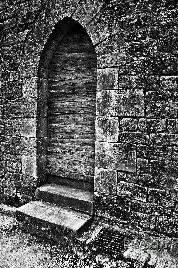 Dark Secret behind the Medieval Door Photograph by Silva Wischeropp