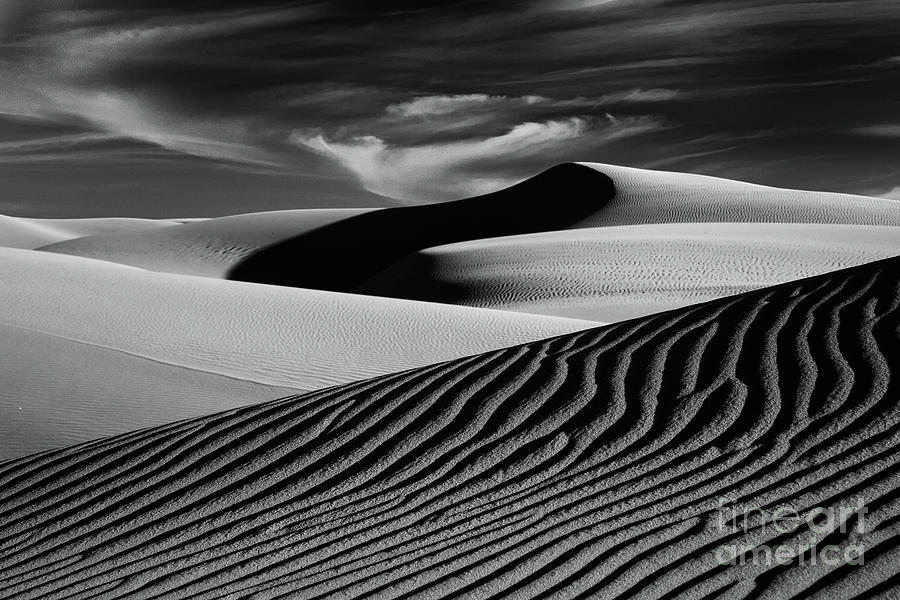 Dark Shadows In The Dunes Photograph by Mimi Ditchie