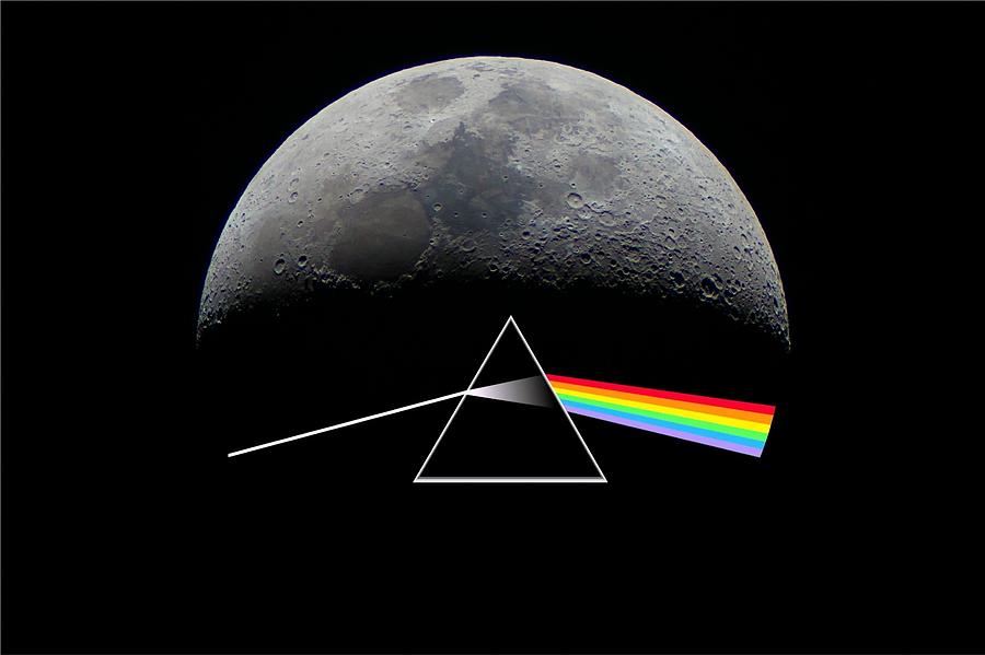 Pink Floyd Photograph - Dark Side of the Moon by Jonathan Demery